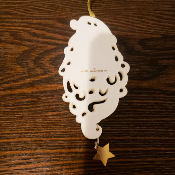 2002 Hallmark Christmas Ornament Lot Bisque Porcelain We Call Him Santa Yuletide - Picture 8 of 10